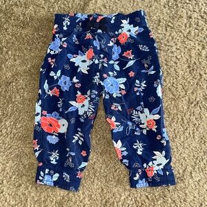 Floral Carters Baby Pants